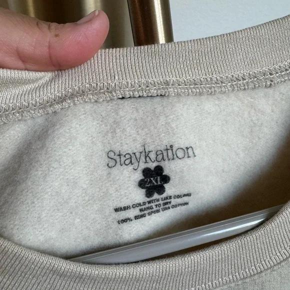 Staykation hot mess sweater krista horton - Picture 2 of 6